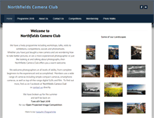 Tablet Screenshot of northfieldscameraclub.org.uk